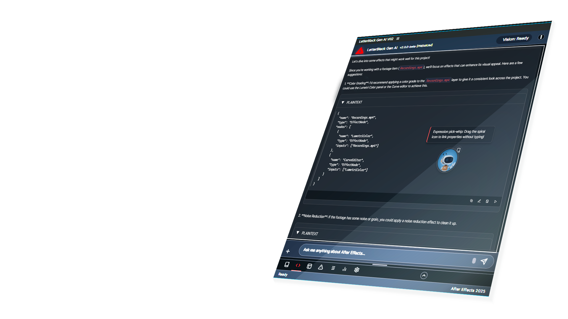 Letterblack Panel in After Effects